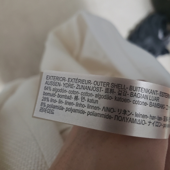 NWT Massimo Dutti Linen/cotton spring coat sz S - Picture 4 of 4